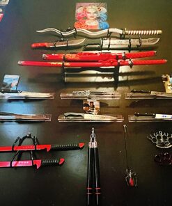 YYST Sword Display Rack Sword Wall Mount Sword Wall Rack Sword Holder 4/PK – No Sword 33 81hBBIPCBxL