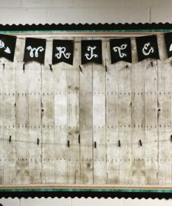 Fadeless Bulletin Board Paper, Fade-Resistant Paper for Classroom Decor, 48” x 50’, Weathered Wood, 1 Roll 4-Feet by 50-Feet 37 81hCY5hSo2L