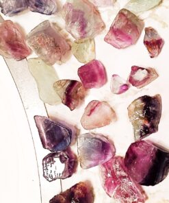 Fantasia Materials: 3 lbs Rainbow Fluorite Rough Stones from China 23 81hCcq2uJdL