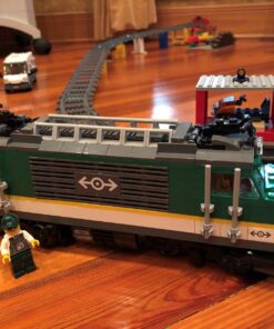 LEGO City Cargo Train 60198 Remote Control Train Building Set with Tracks for Kids, Top Present for Boys and Girls (1226 Pieces) Frustration-Free Packaging 22 81hDHW9kcFL