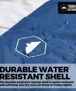 Tough Outdoors Sleeping Bags for Adults & Kids Sleeping Bags Girls Boys Teens - Camping Sleeping Bag for Backpacking- Cold Warm Weather & Summer Sleeping Bag - Lightweight Waterproof Compact Sleep Bag Adult Sleeping Bag - 40-60F Temperature Rating 30 81hEb 22jSL