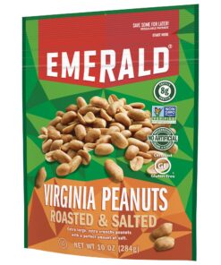 Emerald Nuts, Virginia Peanuts Roasted and Salted, 10 Ounce (Pack of 6) 13 81hH0F4SGbL