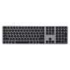 Satechi Aluminum Bluetooth Keyboard with Numeric Keypad - for M2/ M1 MacBook Pro/Air, M2/ M1 iPad Pro/Air, M2 Mac Mini, iMac M1 (Space Gray) English Space Gray 31 81hIrfvIuPL