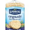 Lundberg Organic Brown Rice Cakes Lightly Salted, 8.5 Oz