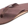 Rainbow Men's Hemp Sandals 7.5-8.5 Brown