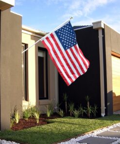 Jetlifee American Flag 4x6 Outdoor, 4x6 Flags Outside, All Weather US Flags with Embroidered Stars Sewn Stripes Brass Grommets, Vivid Color, Polyester USA Flag for Outdoor Indoor (4 by 6 Foot) 4 by 6 Foot 25 81hK9Yl3zxL 2