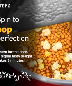 Original Whirley-Pop Popcorn Popper Kit - Metal Gear - Stainless Steel - 1 Real Theater All Inclusive Popping Kit 16 81hKKtaN6aL