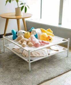 STORAGE MANIAC Sweater Drying Rack, Mesh Clothes Drying Rack, Stackable Laundry Drying Rack, Lay Flat Dryer for Delicates, Portable Dry Rack for Indoor or Outdoor, White, 2-Pack 21 81hNJCPPYAL