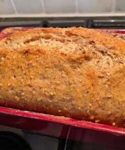 Emile Henry Made In France Bread Loaf Baker, 9.4 x 5"", Burgundy 38 81hO2ZCpQRL