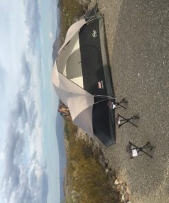 Coleman Red Canyon 8-Person Camping Tent, Weatherproof Family Tent Includes Room Dividers, Rainfly, Adjustable Ventilation, Storage Pockets, Carry Bag, & Quick Setup Black 38 81hOUEmCEvL