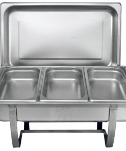 Tiger Chef Third Size Stainless Steel Steam Table Water Pan, Food Pan For Food Warmer Buffet Server for Parties, Restaurants, Catering Supplies (3, Third Size) 3 7 81hQNBn5DiL