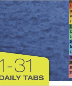 Pendaflex Expanding Desk File, Daily (1–31), Letter Size, Blue, Each (11013) (11013EE) , Black 10 81hSfzxRFjL