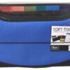 Filexec Soft Touch Padded Canvas Window Expanding File, 13 Pockets, 1 Pack, Blue (46221-6)