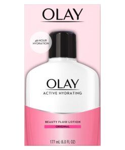 Olay Face Moisturizer, Active Hydrating Beauty Moisturizing Lotion, 6 fl oz (Pack of 2) 6fl oz Moisturizer 18 81hTXM7bwyL