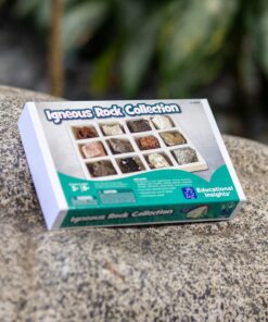 Educational Insights Igneous Rock Collection, Ages 8 and up, Set of 12 Handpicked Specimens in a Storage Tray 6 81hUBO0KidL