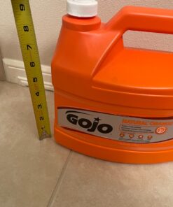 GOJO NATURAL ORANGE Pumice Hand Cleaner, 1 Gallon Quick Acting Lotion Hand Cleaner with Pumice Pump Bottle (Pack of 1) – 0955-02 128 Fl Oz (Pack of 1) 22 81hVIMNTODL