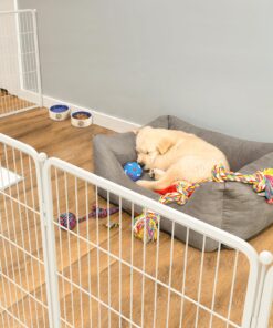 Alternative view of FXW HomePlus Dog Playpen for Designed Indoor Use, 40" Height for Large Dogs│Patent Pending 40"High (White) 12 Panels