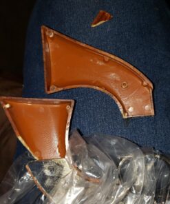 K EXCLUSIVE STEAMPUNK GUN BLADE SWORD from Nylon Shoulder Sheath, A Must for your Costume or Collection, Finely Crafted Antique Finish, Laser-Etched and Engraved Accents, Spinning Barrel-26 Overall 19 81hVvhs9JAL