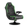 X Rocker Pedestal Gaming Chair, Use with All Major Gaming Consoles, Mobile, TV, PC, Smart Devices, with Armrest, Bluetooth Audio, Headrest Mounted Speakers, Subwoofer, Foldable CXR3 38 81hW ryBFL