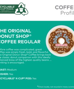 The Original Donut Shop Keurig Single-Serve K-Cup Pods, Regular Medium Roast Coffee, 12 Count (Pack of 6) 12 Count (Pack of 6) 23 81hX2KNt9xL