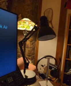 Boston Harbor TL-WK-134E-BK-3L Swing Arm Adjustable Desk Lamp, 60 W, A19, Black 25 81hXj6jBSiL