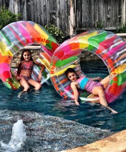 Jilong Water Wheel - Giant Inflatable Swimming Pool Water Wheel Toy (49.2" X 33") 29 81hYMYficZL