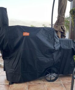 Oklahoma Joe’s Highland Offset Smoker Cover, Black 29 81hYi97RSeL