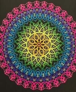 Glowing Mandalas: Coloring Book for Adults Paperback 67 81hYrlvkbDL