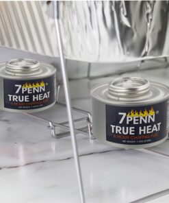 7Penn Buffet Food Warmers for Parties, 12 Pack - 6 Hour Chafing Dish Fuel Cans Catering Food Warmers Buffet Heating Food Warmer Party Canned Heat Burner with Bonus Lid Openers 12 Cans 19 81hZcOV1hWL