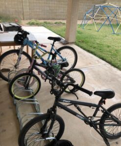 Hromee Bike Floor Parking 1-6 Rack Adjustable Bicycle Storage Organizer Stand for Garage, Silver 37 81hZiOlRjKL