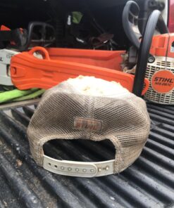 STIHL Men's Hat OSFA Orange & White 6 81hcmWKgL