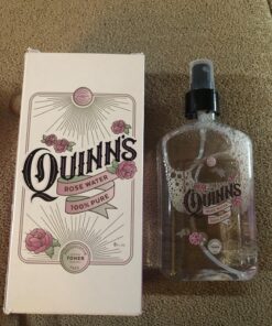 Quinn’s Rose Water - Hydrating Facial Toner Spray, Rosewater Spray Toner & Conditioner, Facial Spray Hydrating Rose Water Toner, Rose Water for Hair, Skin & Face Mist, 8 Ounce 25 81hdXy VnlL