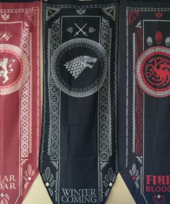 Game of Thrones House Sigil Tournament Banner (19" by 60") (House Stark) 28 81heH0GJWuL