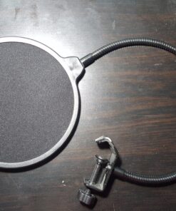 Neewer Professional Microphone Pop Filter Shield Compatible with Blue Yeti and Any Other Microphone, Dual Layered Wind Pop Screen With A Flexible 360 Degree Gooseneck Clip Stabilizing Arm Standard Packaging 35 81hehsPfyJL