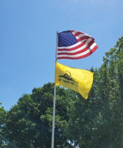 Anley Fly Breeze 3x5 Foot Don't Tread On Me Flag - Vivid Color and Fade proof - Canvas Header and Double Stitched - Flags Polyester with Brass Grommets 3 X 5 Ft Polyester - 3 x 5Ft 31 81hfHZnE0DL