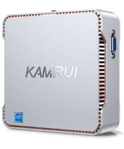 KAMRUI GK3PRO 12GB RAM 256GB M.2 SATA SSD, Intel Celeron N5105 (up to 2.9GHz) Mini Desktop Computer, 2.5-inch SSD, 4K UHD,Gigabit Ethernet, WiFi-5, BT4.2, VESA, Small Form Factor PC 17 81hgBEO4XgL