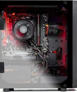 SkyTech Blaze II Gaming Computer PC Desktop – Ryzen 5 2600 6-Core 3.4 GHz, NVIDIA GeForce GTX 1660 6G, 500G SSD, 8GB DDR4, RGB, AC WiFi, Windows 10 Home 64-bit 2600 | GTX 1660 32 81hhJqfFAkL