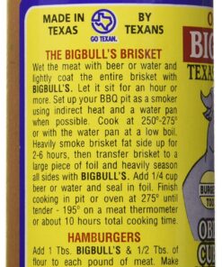Obie-Cue's Big Bull's Texas Brisket Seasoning - 13oz 12 81hhNgezTWL