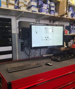 HUANUO Monitor Wall Mount Bracket, Articulating Adjustable Gas Spring Single Arm Stand with VESA Extension Kit for 17 to 32 Inch LCD Computer Screens - VESA 75x75,100x100 33 81hj9UMvwUL