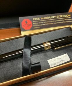 Scriveiner Silver Chrome Rollerball Pen - Stunning Luxury Pen with 24K Gold Finish, Schmidt Ink Refill, Best Roller Ball Pen Gift Set for Men & Women, Professional, Executive Office, Nice, Fancy Pens - Silver with Chrome 47 81hlfu ePKL