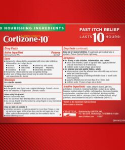Cortizone 10 Maximum Strength Plus Ultra Moisturizing Anti-Itch Cream, 1% Hydrocortisone, 2 oz. Old Packaging 18 81hlrCR9 2L