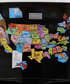 Ata-Boy Magnetic USA Map Play-n-Learn United States Puzzle Board 11 81ho20dVkKL