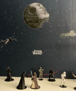 RoomMates RMK1586SCS Star Wars Classic Peel and Stick Wall Decals 1.5 " x 1.25 " to 9 " x 9 " 22 81hpiSeXzXL