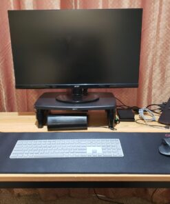 XXL Large Mouse Pad, GLTECK Extended Mousepad, 36"x12" Non-Slip Rubber Big Mouse Pad XXL Large Mouse Pad, Stitched Edges with Carrying Bag XXL Black Edge XX-Large 35 81htQikJ78L