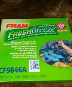FRAM Fresh Breeze Cabin Air Filter with Arm & Hammer Baking Soda, CF9846A for Toyota Vehicles 39 81huv3UVPzL 1