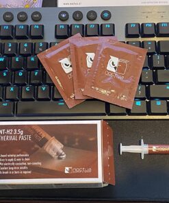 Noctua NT-H2 3.5g, Thermal Computer Paste incl. 3 Cleaning Wipes (3.5g) 32 81hvR3o0jAL