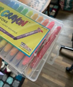U.S. Art Supply Super Crayons Set of 36 Colors - Smooth Easy Glide Gel Crayons - Bright, Blendable and Washable 54 81hwPBpEjaL
