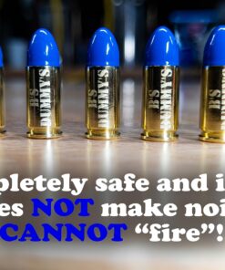 Alternative view of B's Dry Fire Snap Caps - A.K.A. B's Dummy's - Dummy 9mm Luger Training Caps Blue Brass (10 Pack)