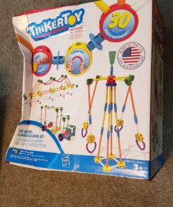 TINKERTOY 30 Model 200 Piece Super Building Set - Preschool Learning Educational Toy for Girls and Boys 3+ (Amazon Exclusive) 30 MODEL SUPER BUILDING SET 39 81hyc6qI1AL