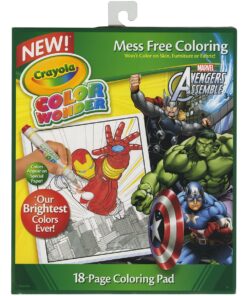 Crayola Color Wonder Super Hero Squad Coloring Pad